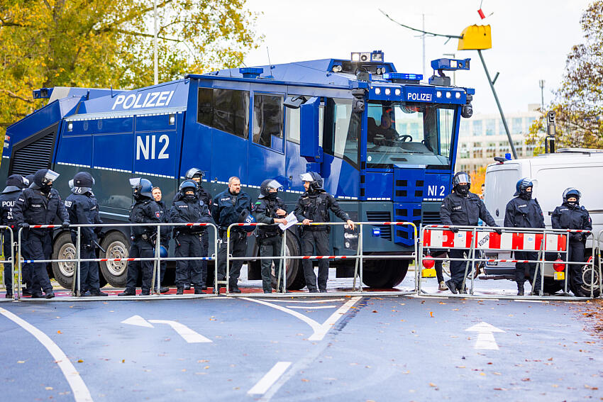 German police shoot man with a pickaxe at Euro 2024