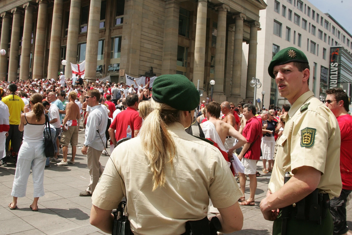 England fan violence at major tournaments: A history 2 england fans world cup 2006