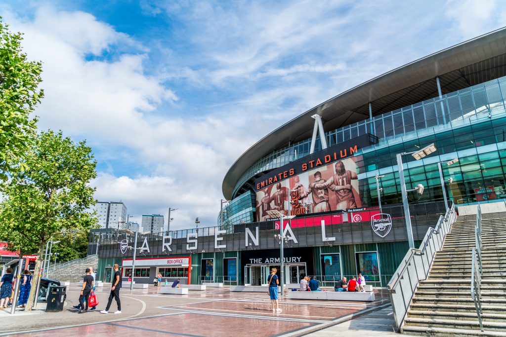 Emirates stadium entrances