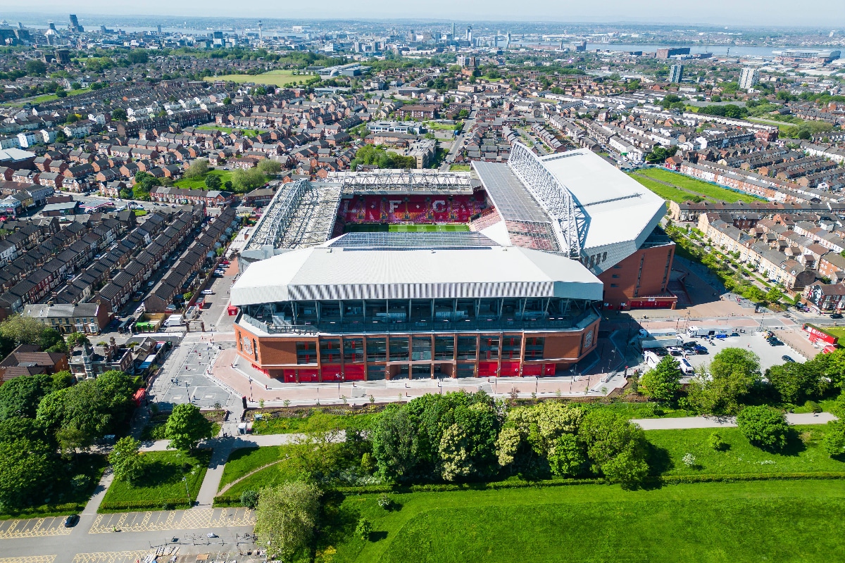 Anfield stadium parking
