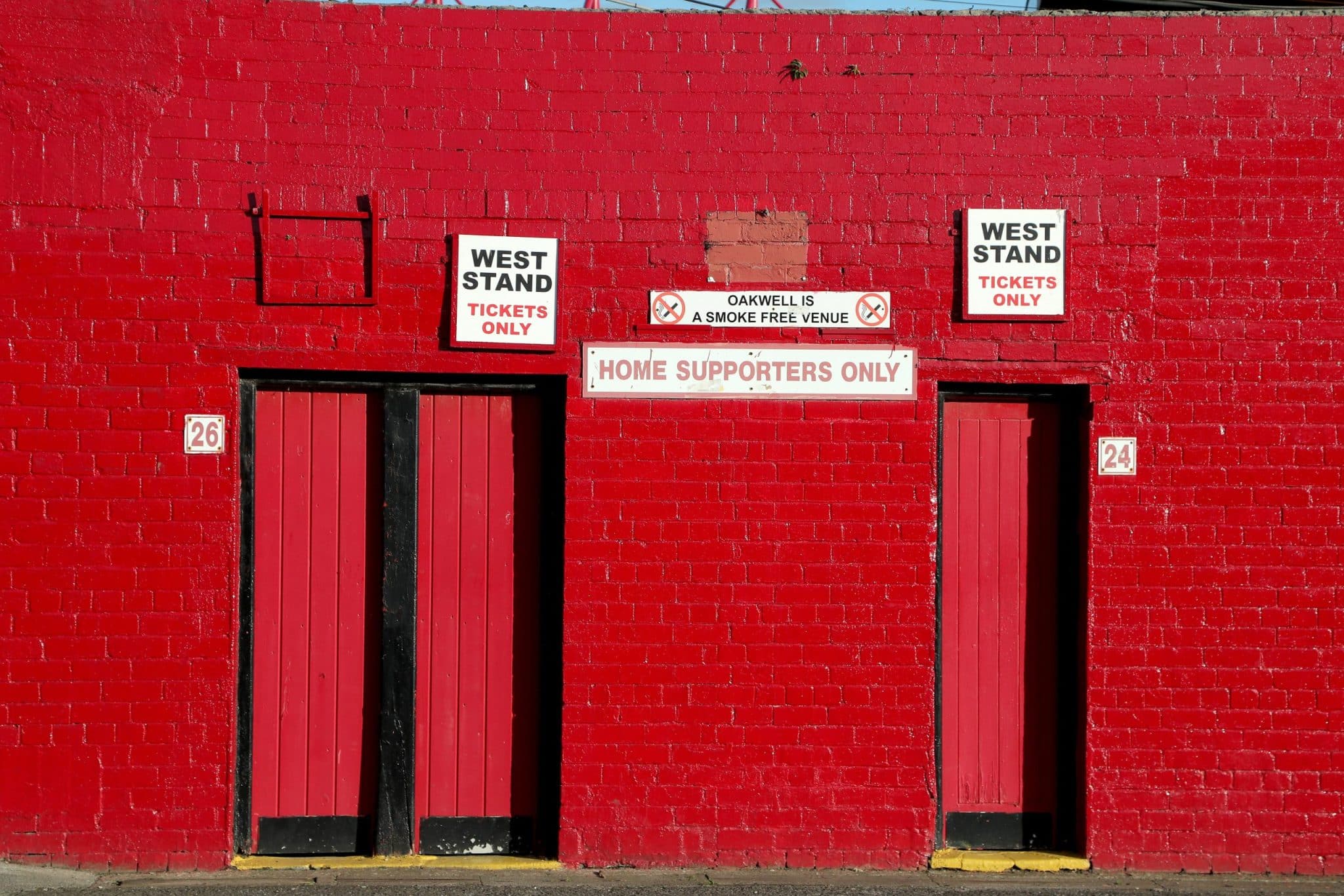 Oakwell stadium entrance