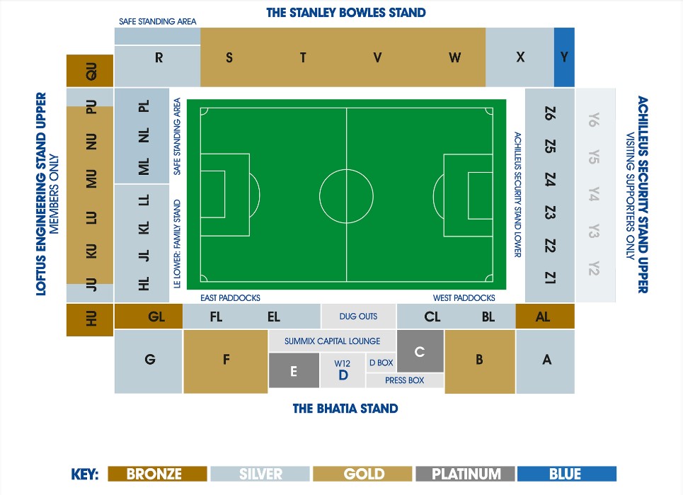 matrade loftus road seating plan