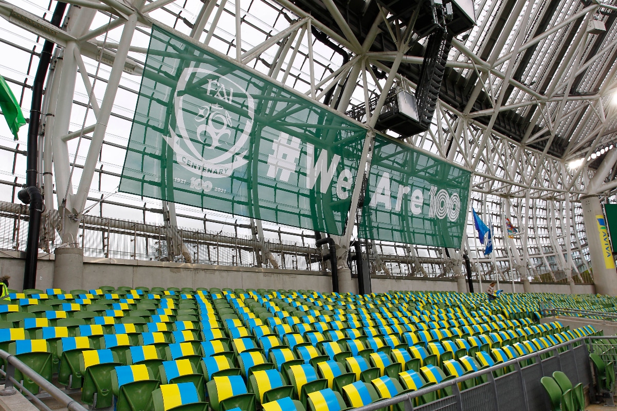 Aviva Stadium away end: Capacity, allocation and number of expected Italy fans 1 Aviva Stadium away end