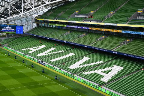 Aviva Stadium design: Why is one end so low?