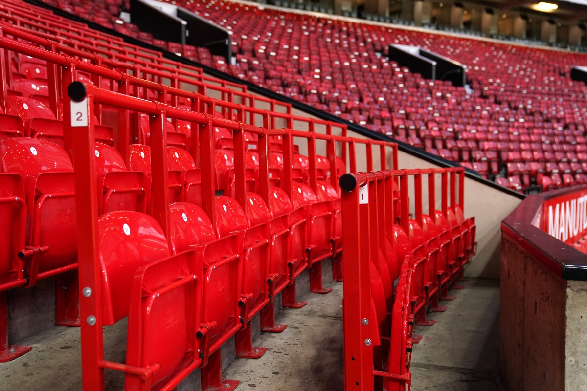 Football grounds with safe standing: Majority of PL clubs now have rails installed 2 old trafford safe standing