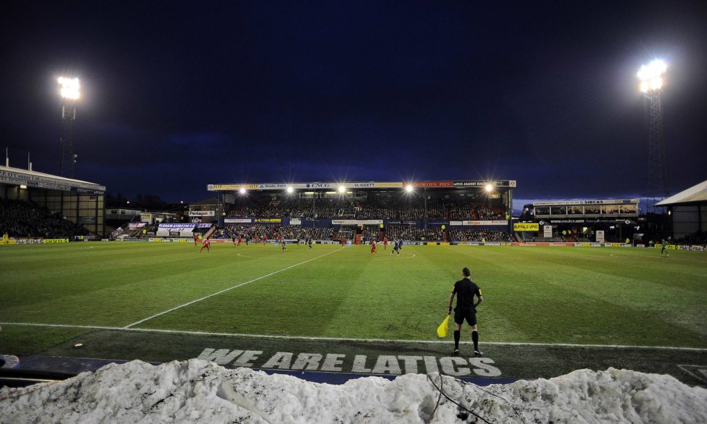Highest and lowest altitude football stadiums in the UK 3 Boundary Park is one of the highest altitude stadiums in the UK