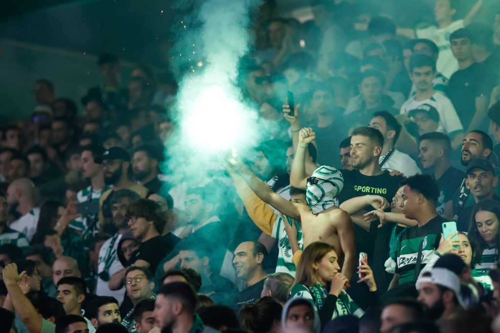 Sporting CP away section