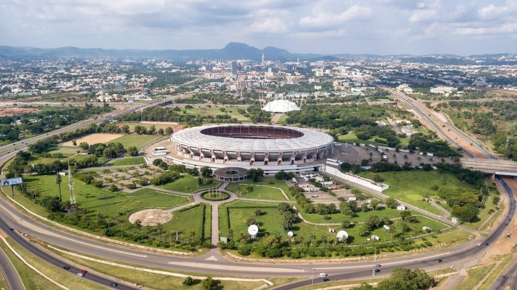 Moshood Abiola National Stadium is the biggest stadium in Nigeria