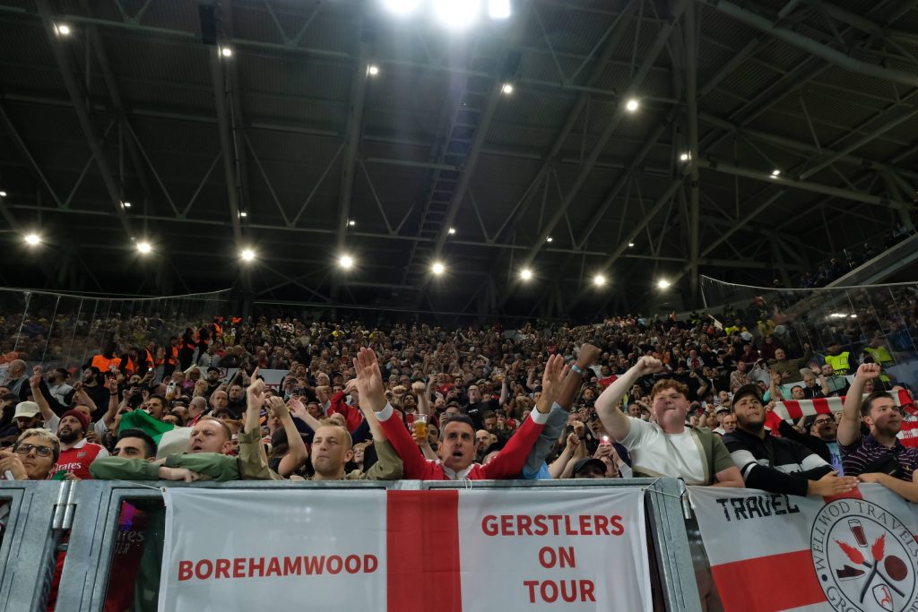 Atalanta away section