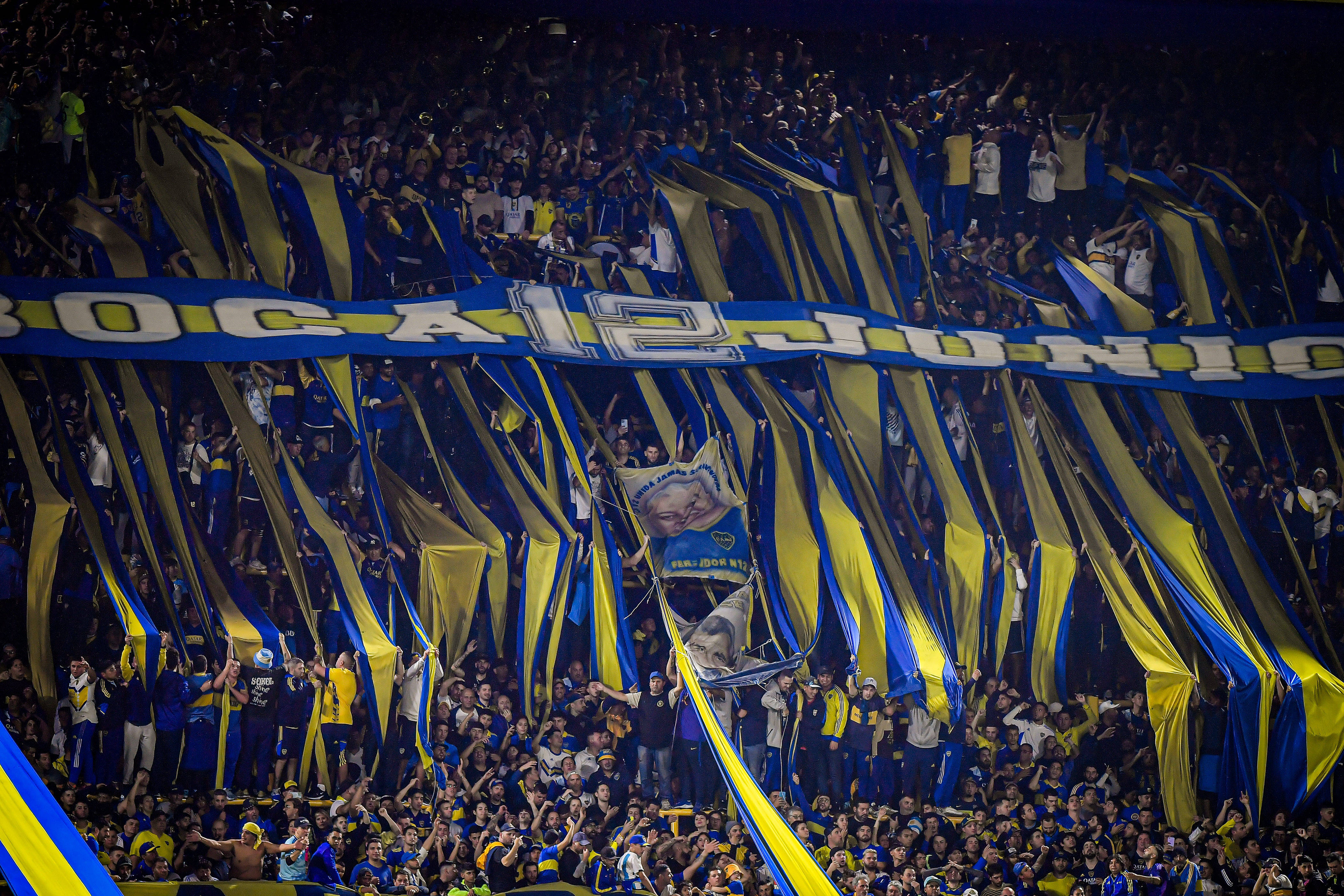 Boca Juniors tifos