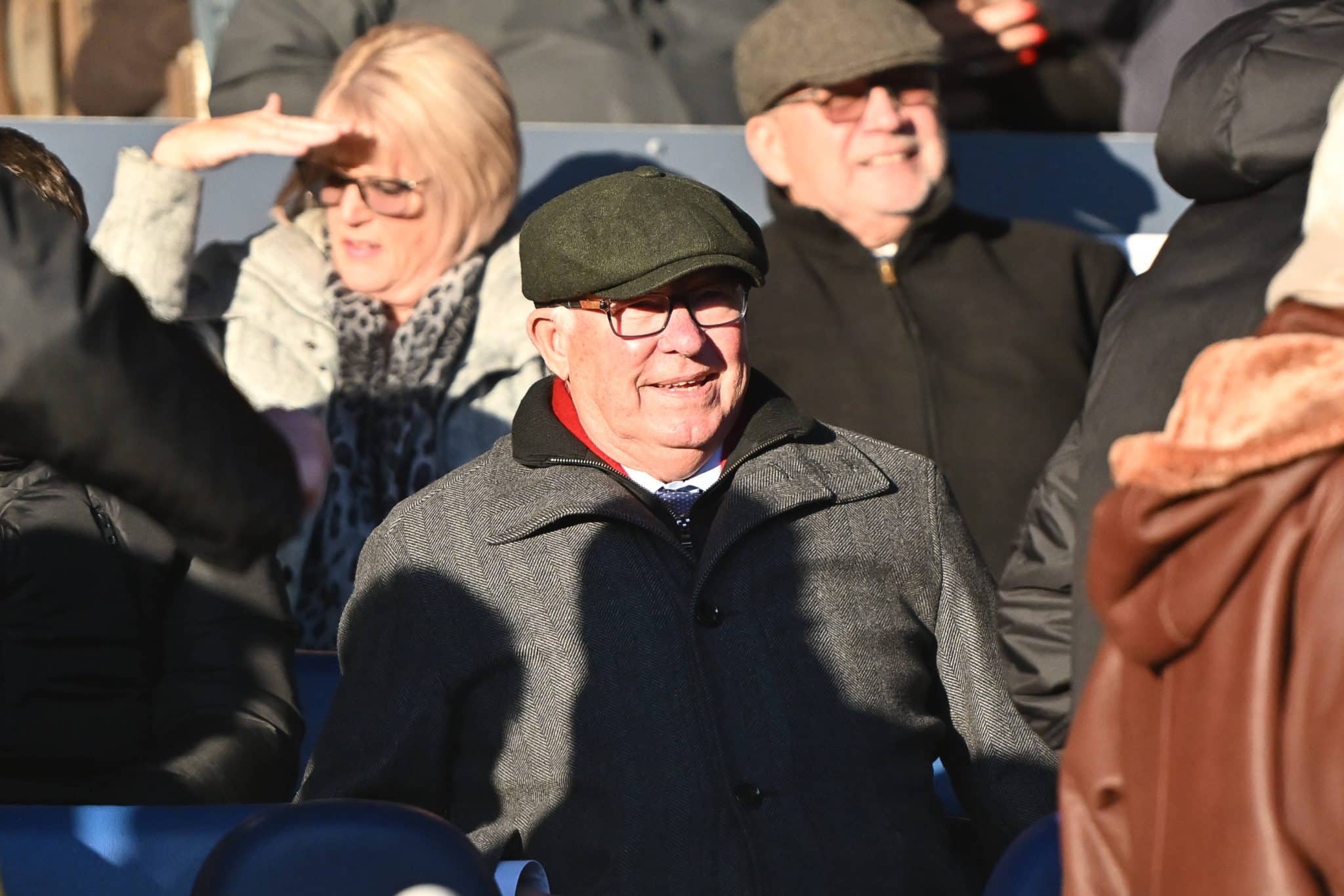 Sir Alex Ferguson at Peterborough