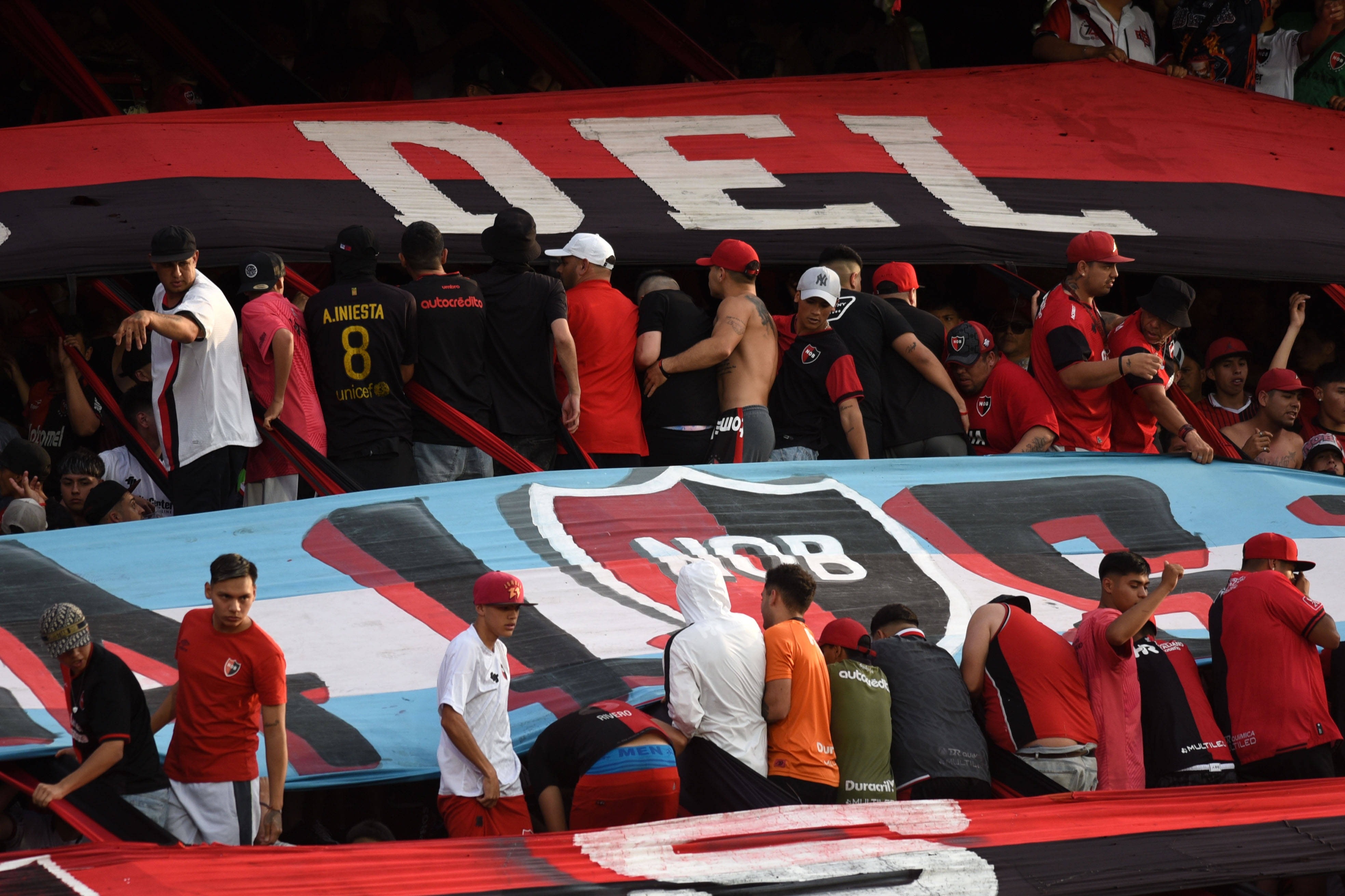 Newell's Old Boys tifos