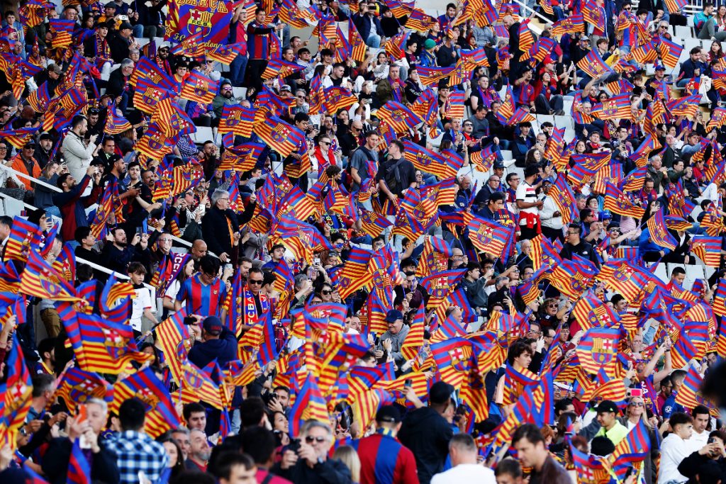 DISPUTE between Barcelona fans and the club could see them banned from Camp Nou 1 barcelona fans