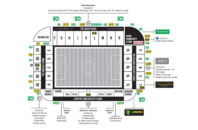 carrow road seating plan