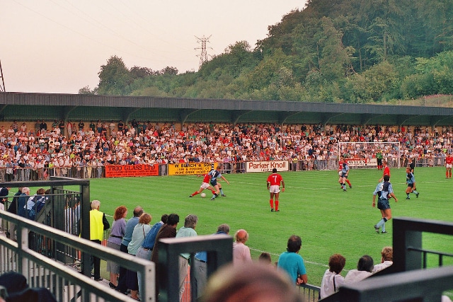 first match at adams park