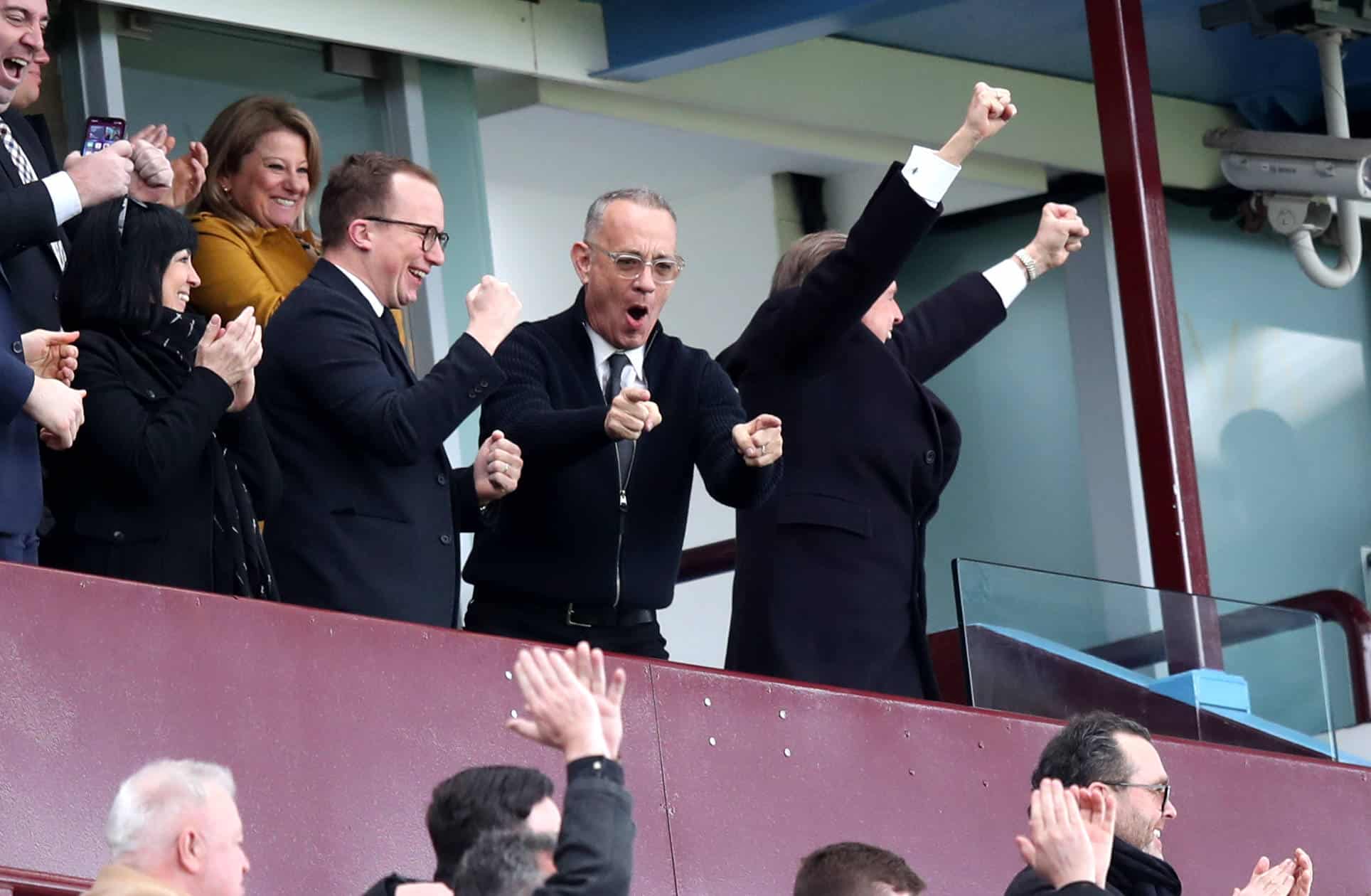 Tom Hanks at Villa Park