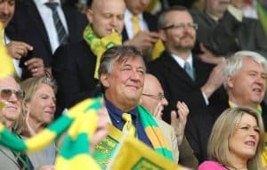 Stephen Fry carrow road
