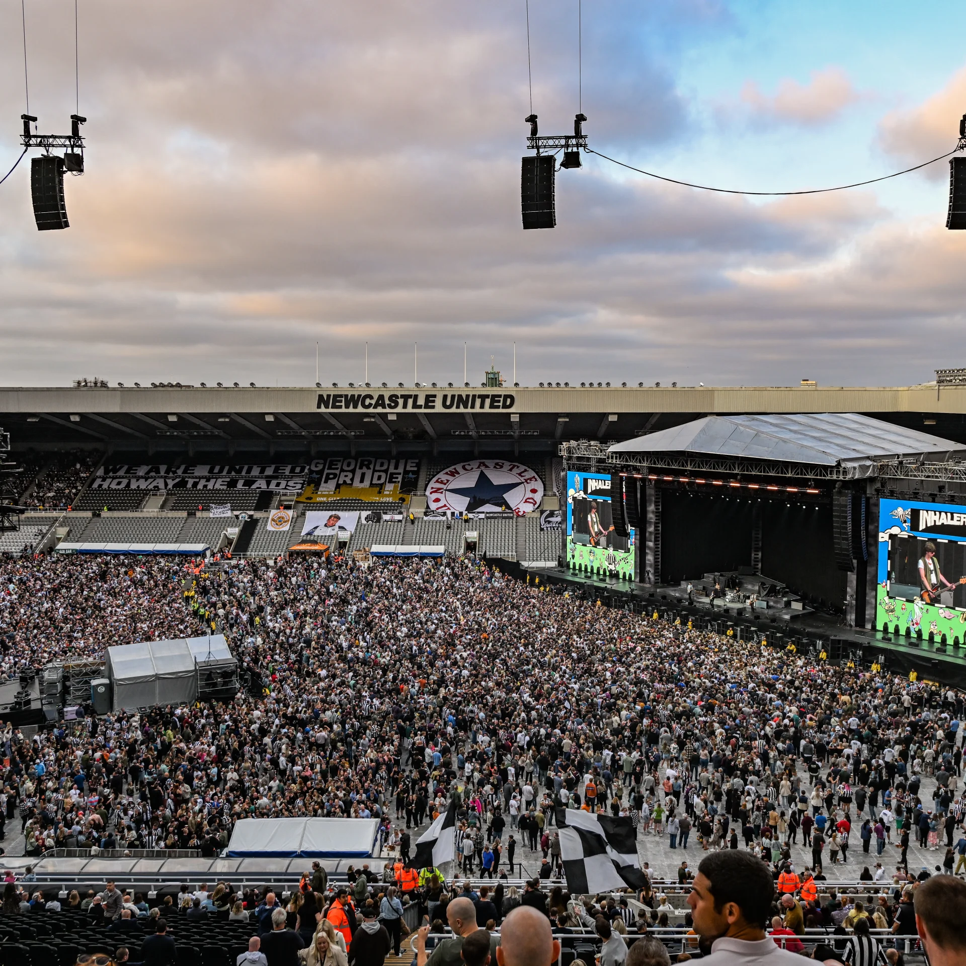 Sam Fender at St james' Park
