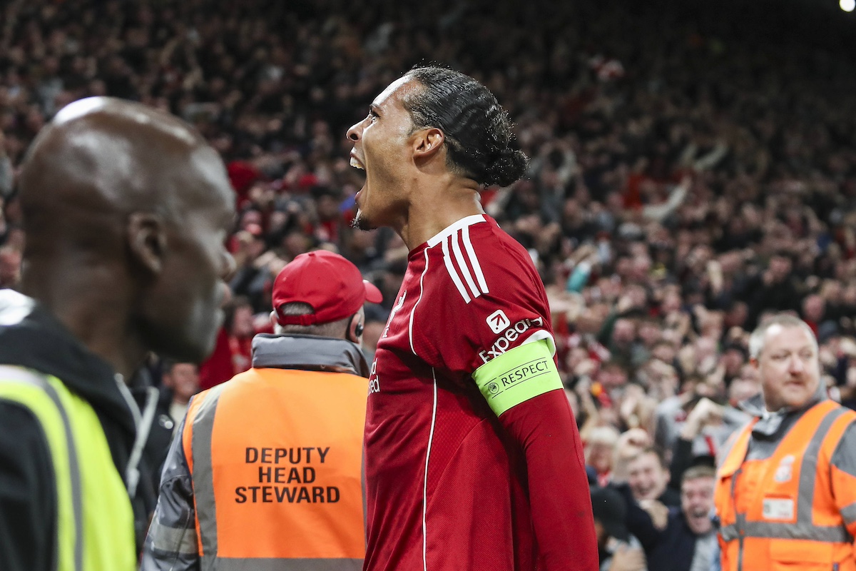 Pubs near Anfield: Where to get a pre-match pint in Liverpool 1 Every Second Media Liverpool captain Virgil van Dijk celebrates scoring in the Champions League on September 17 2025