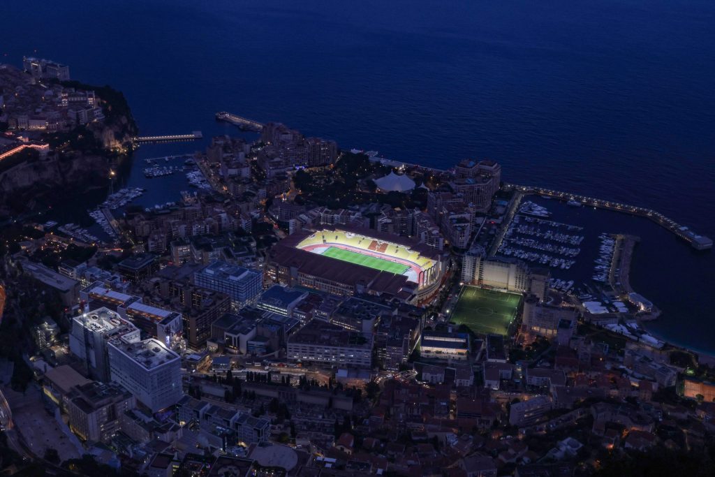 Monaco away section: Guide for Tottenham at Stade Louis II 2 Monaco away section