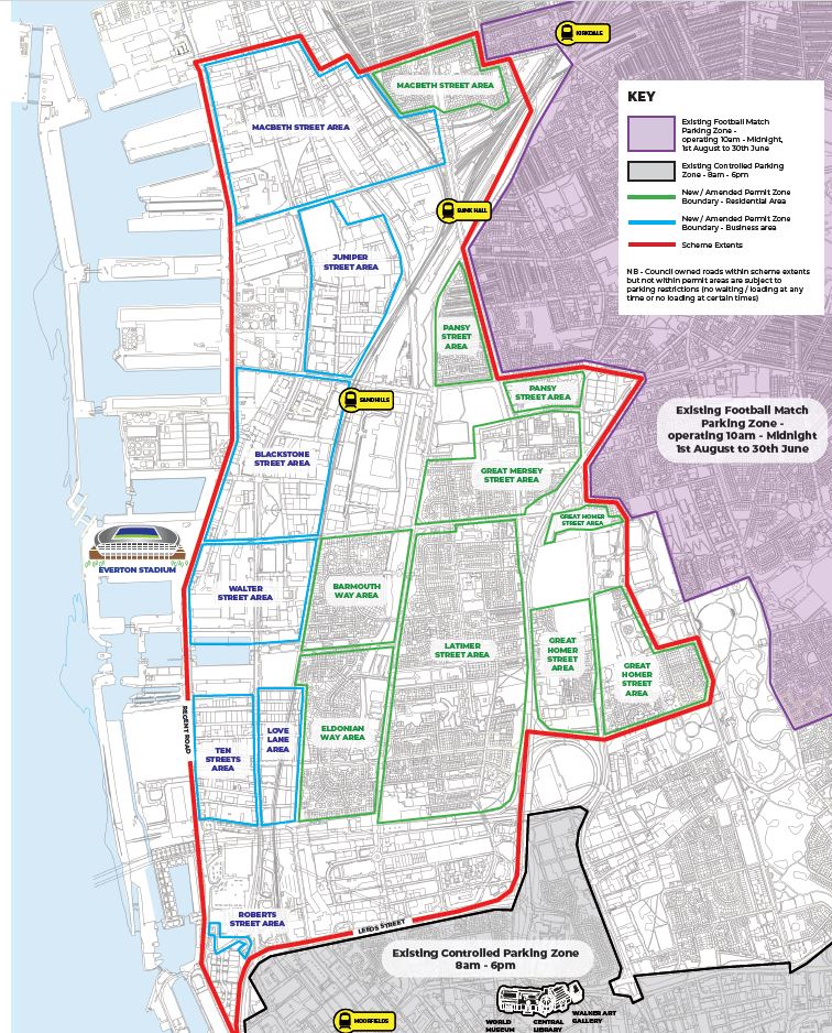 Bramley-Moore Dock matchday parking zone introduced ahead of test match 1 bramley moore dock parking zone