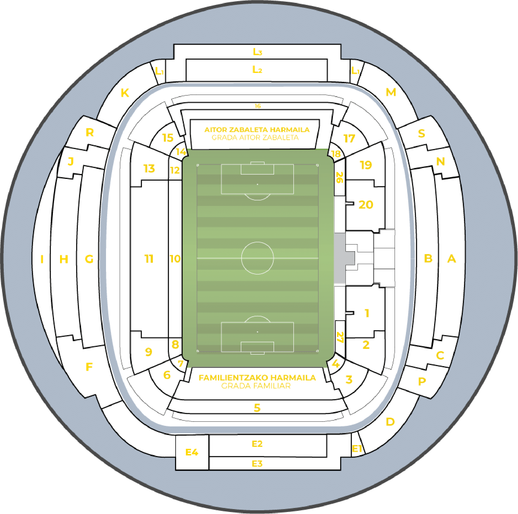 Real Sociedad stadium map