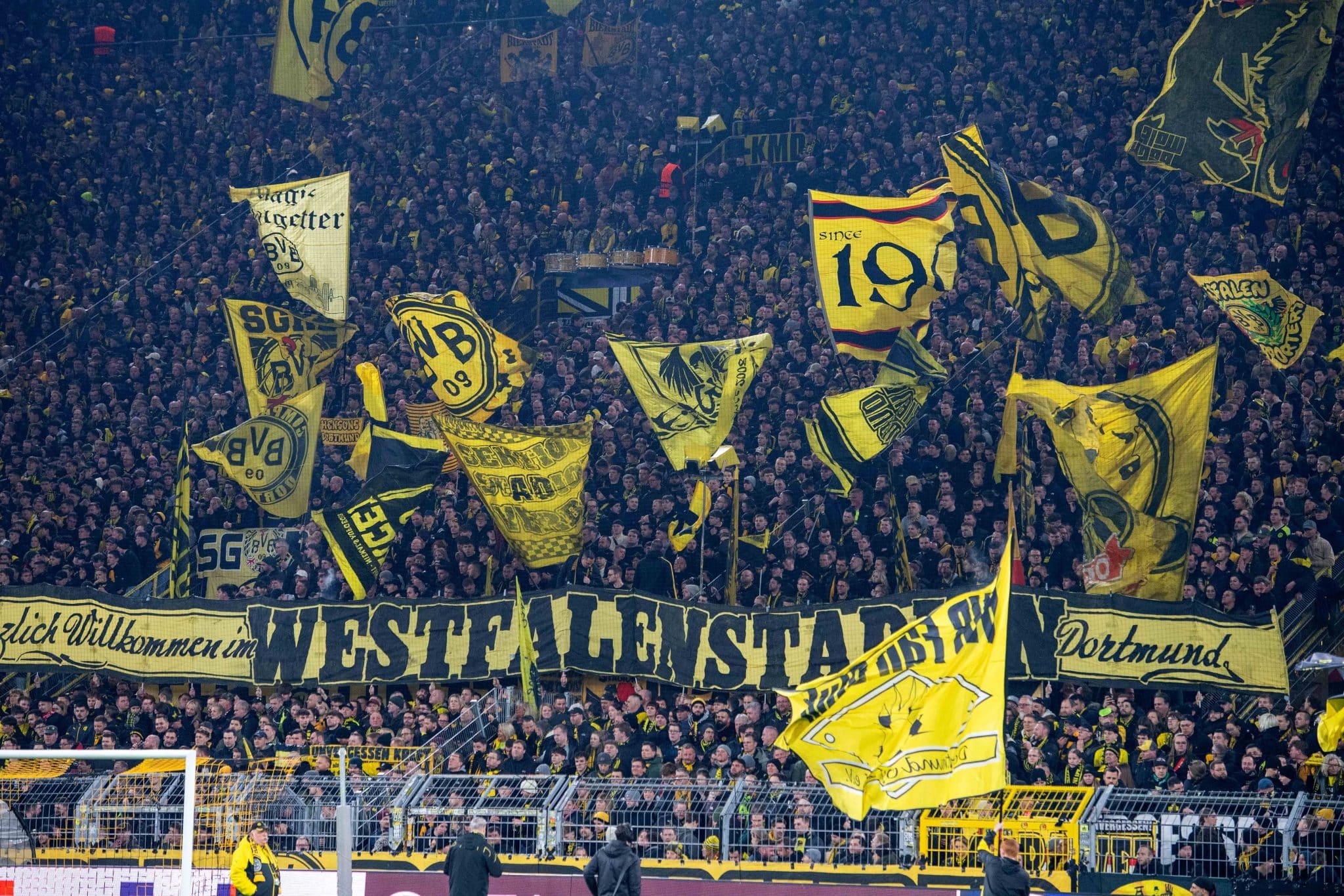 Borussia Dortmund Yellow Wall