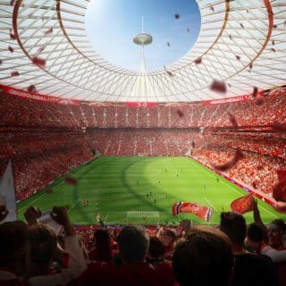 Man United set for &pound;200m financial windfall from new stadium plans