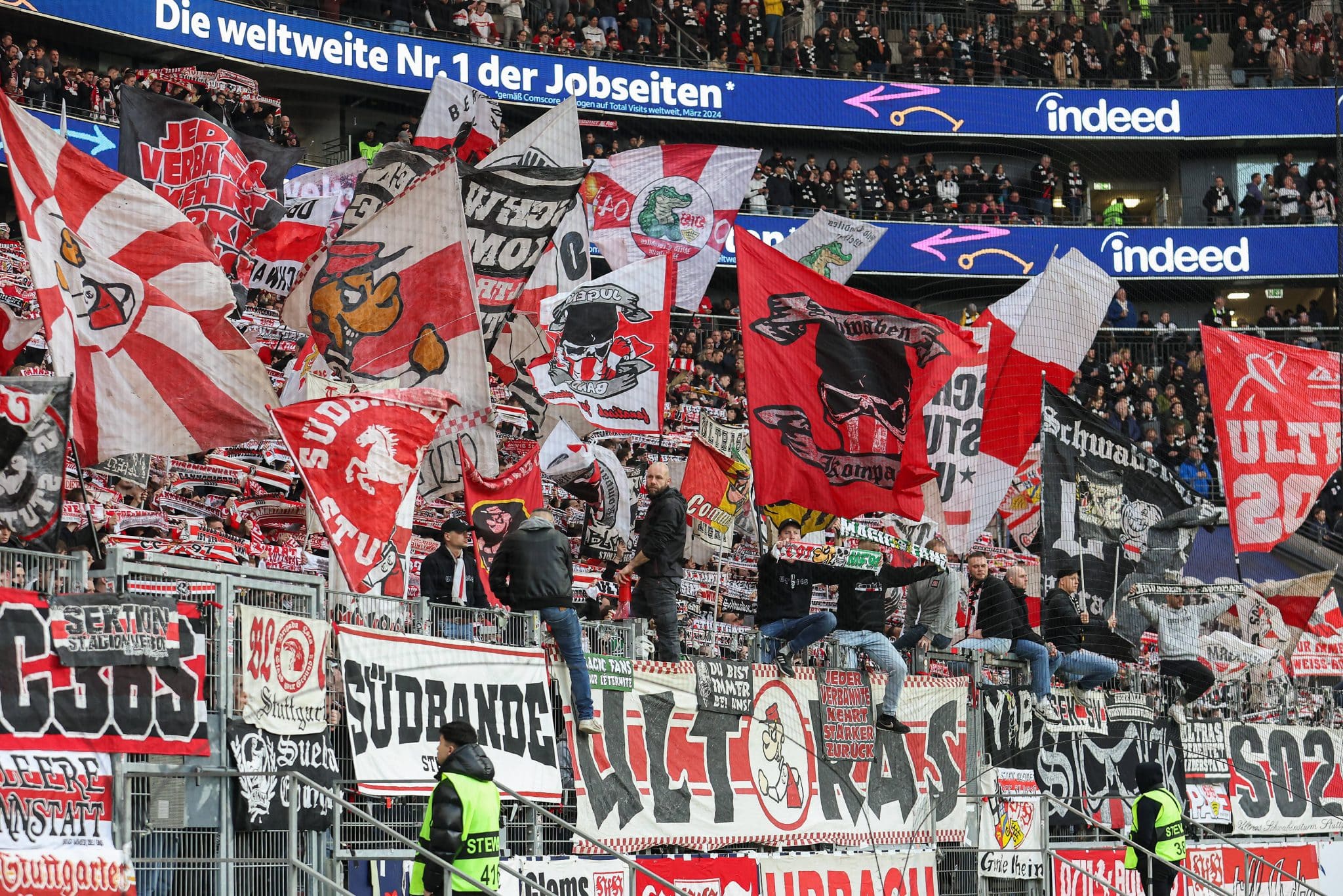Frankfurt away section: Guide for Spurs fans at Waldstadion 2 Frankfurt away section