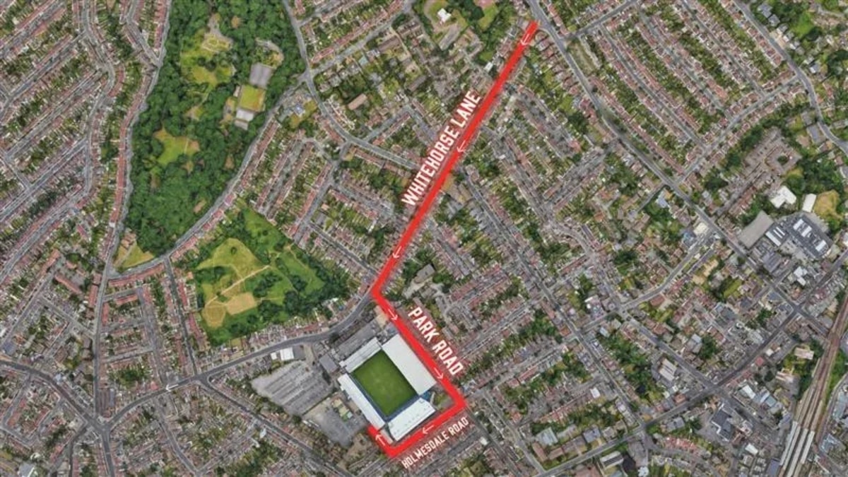 Crystal Palace FA Cup parade: Dates, route and everything you need to know 1 Crystal Palace parade route