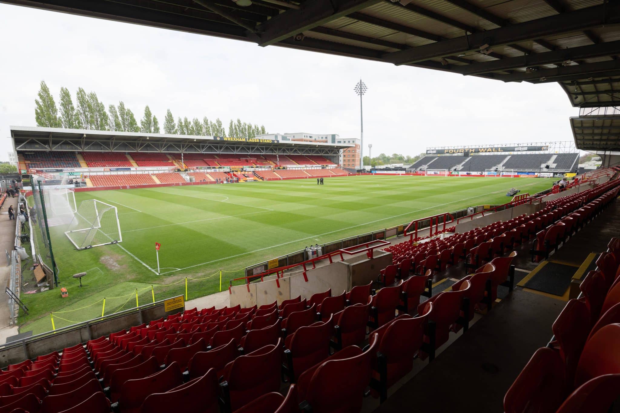 Wrexham Stadium, Racecourse Ground. Photo by Imago