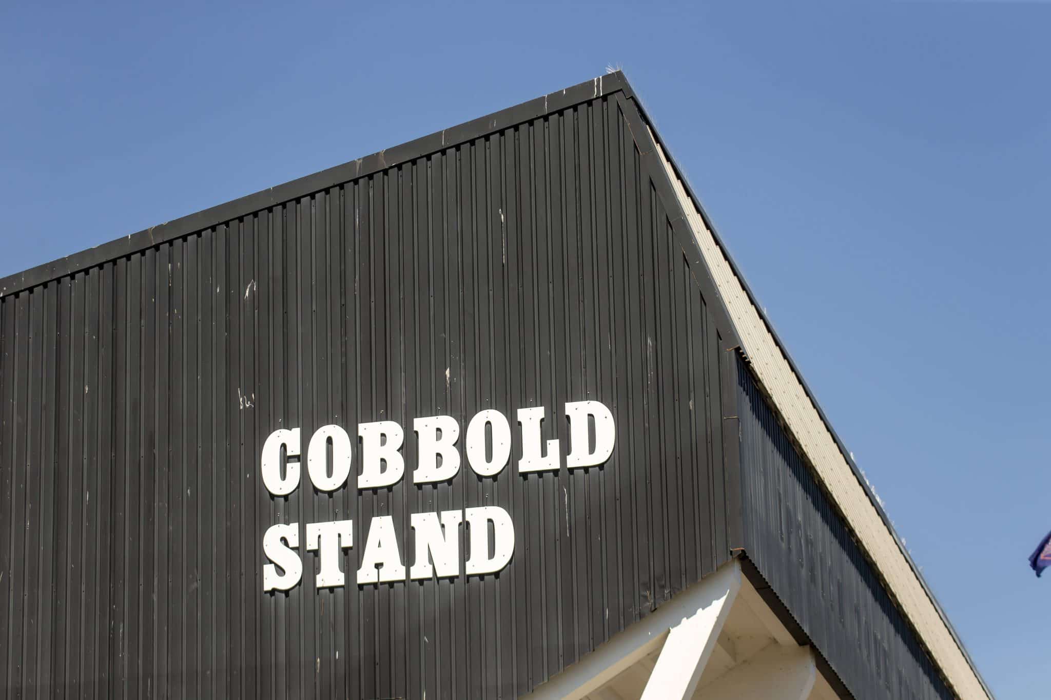 Cobbold Stand at Portman Road houses away fans.