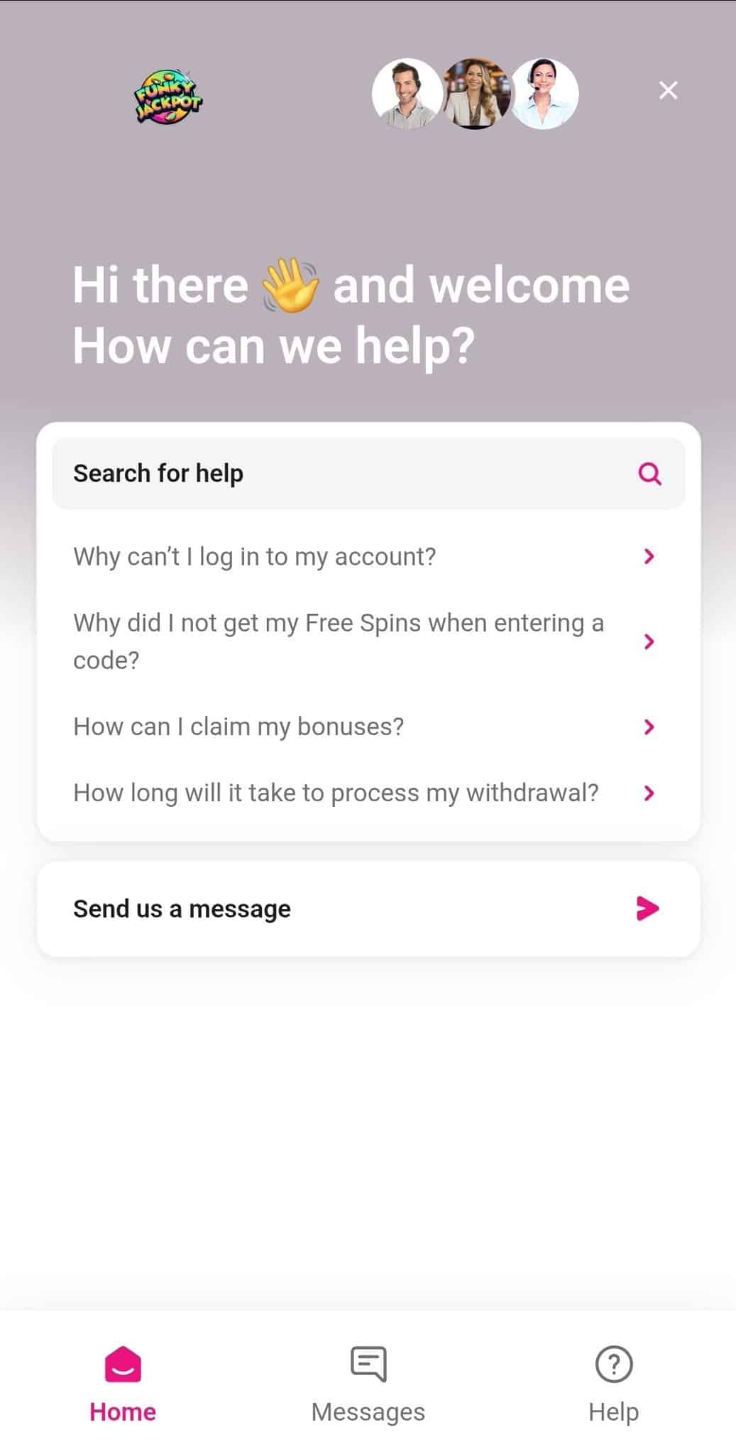 Funky Jackpot promo code