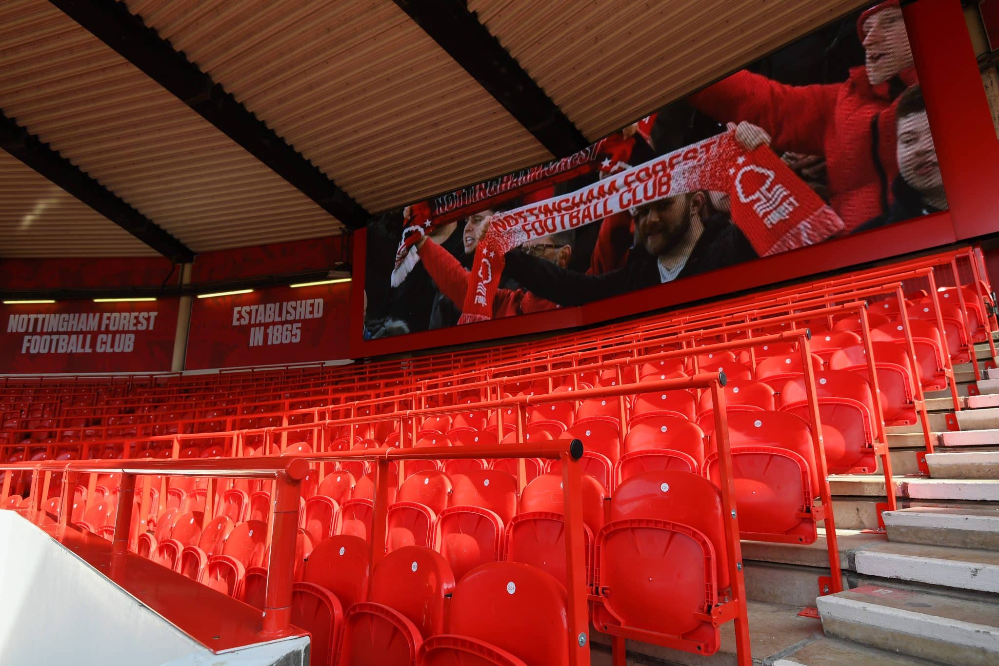 Safe standing: All you need to know about the rail seating debate 2 Safe standing areas at City Ground