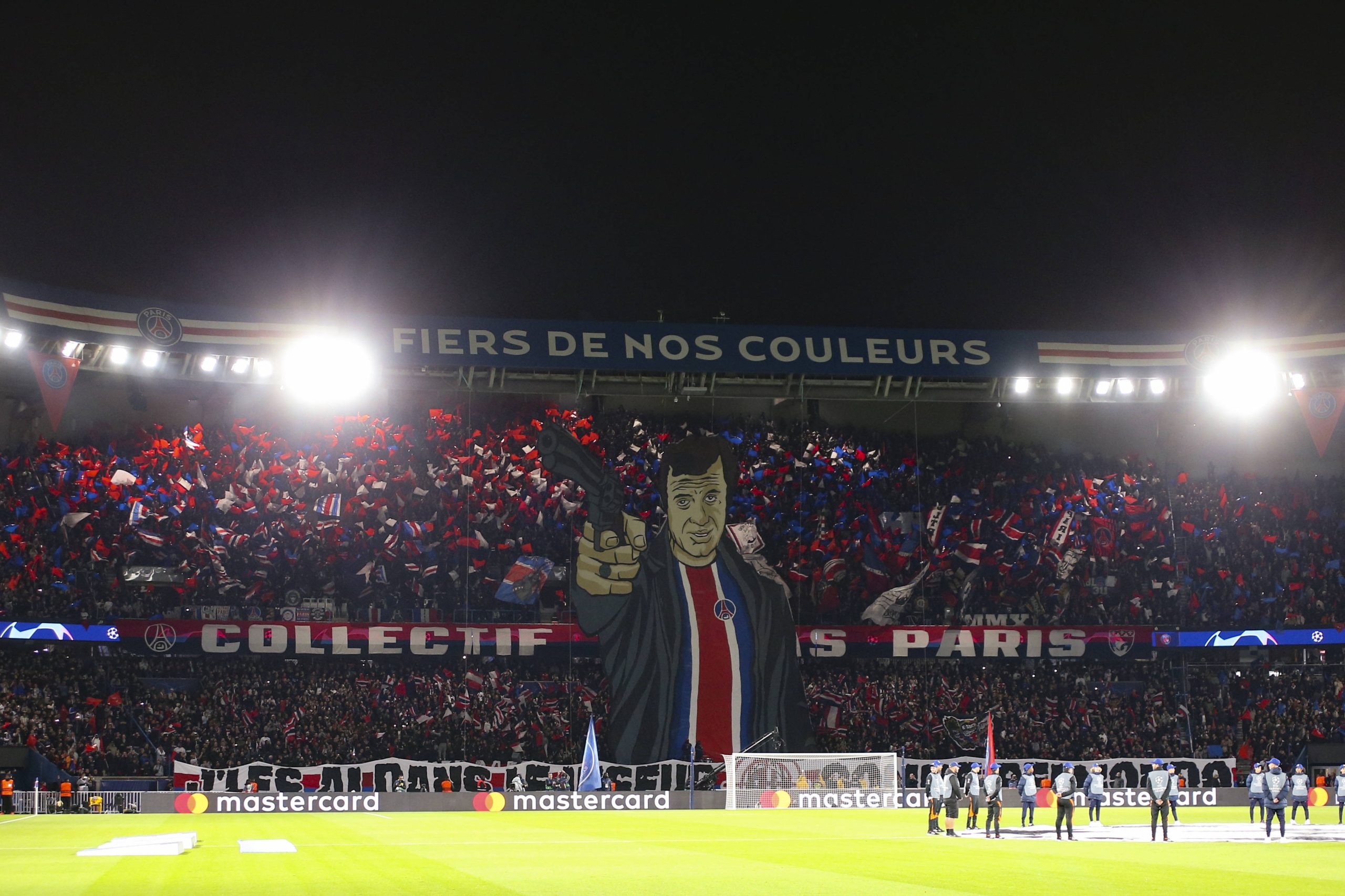 PSG tifos