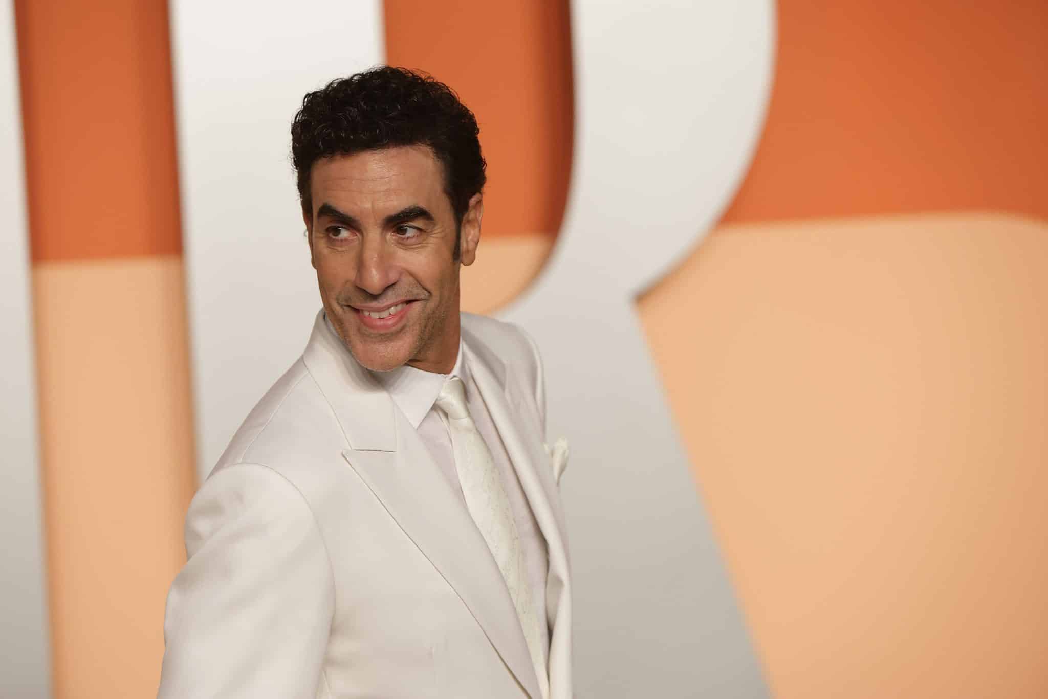 Sacha Baron Cohen is among the famous people who have been seen at Blundell Park