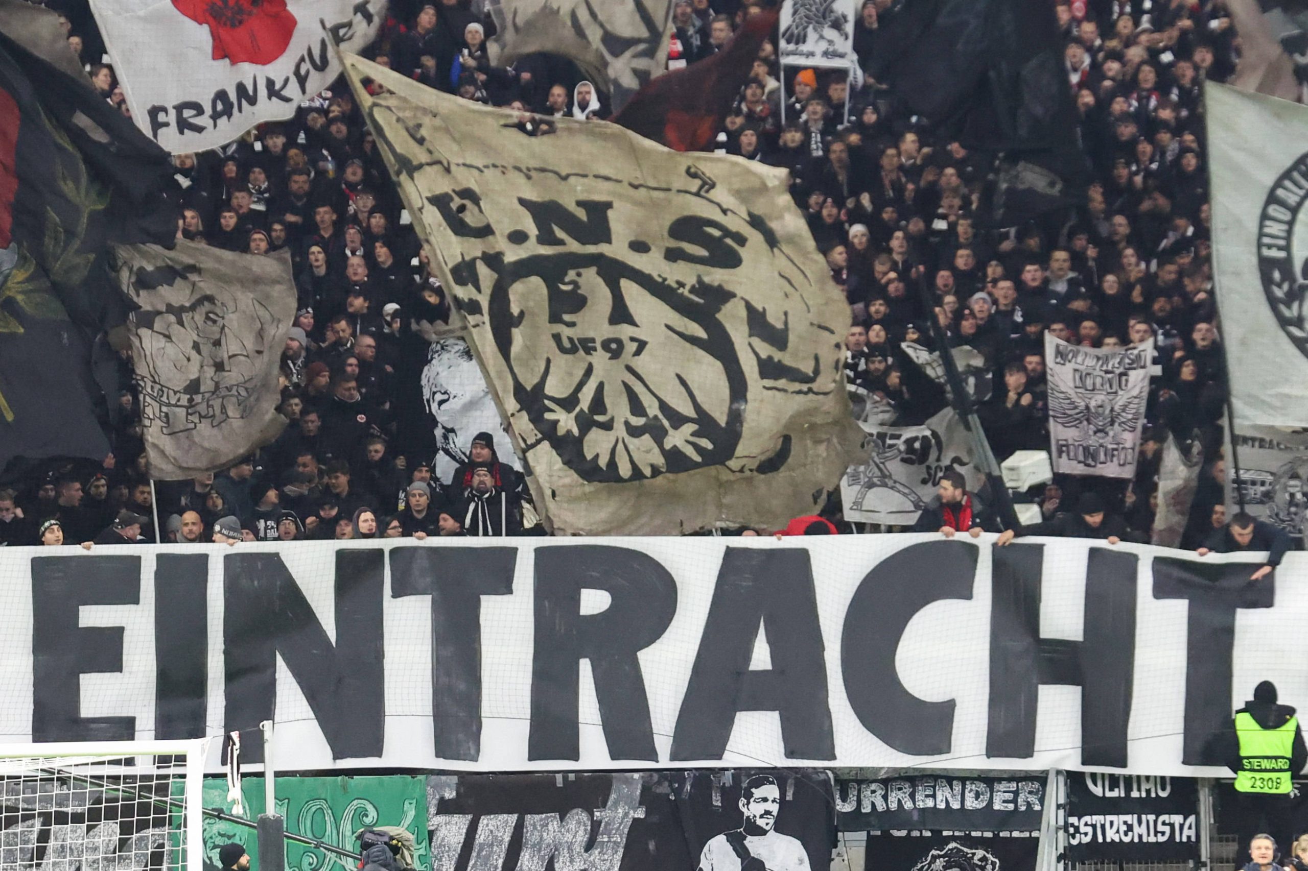 Liverpool fans in Frankfurt: Full matchday guide to Deutsche Bank Park 2 Deutsche Bank Park tifos