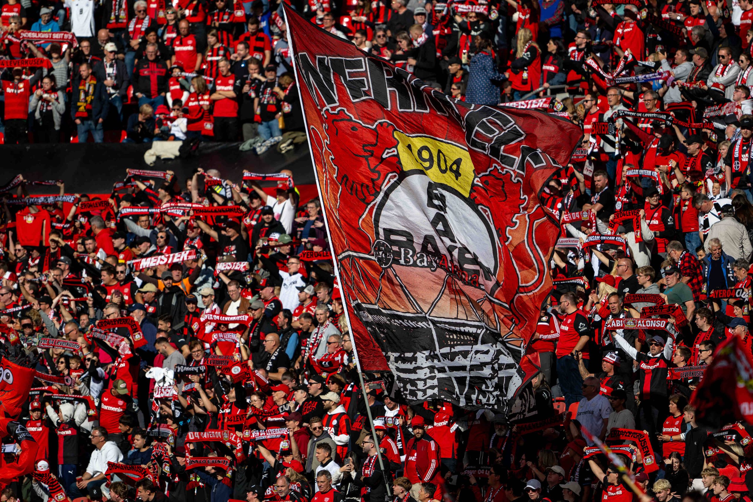 Bayern Leverkusen tifos