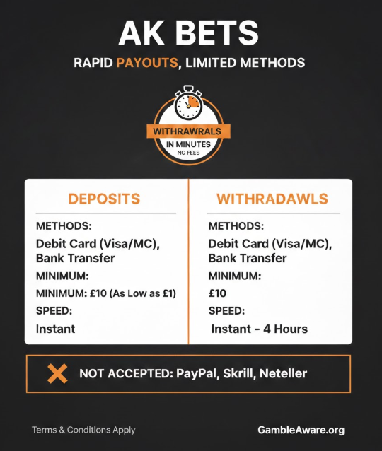 How to handle payments at AK Bets