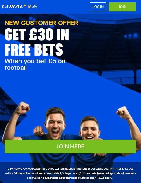 coral review and sports welcome offer