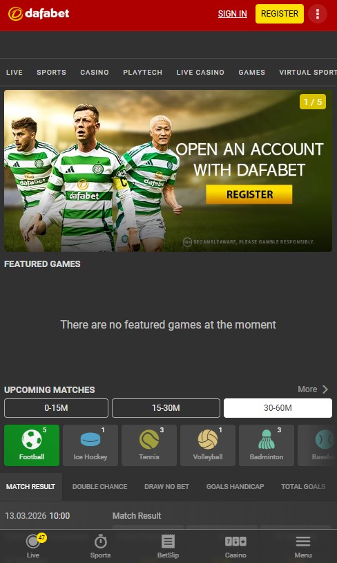 dafabet review and welcome offers