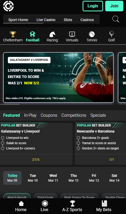 grosvenor sportsbook overview