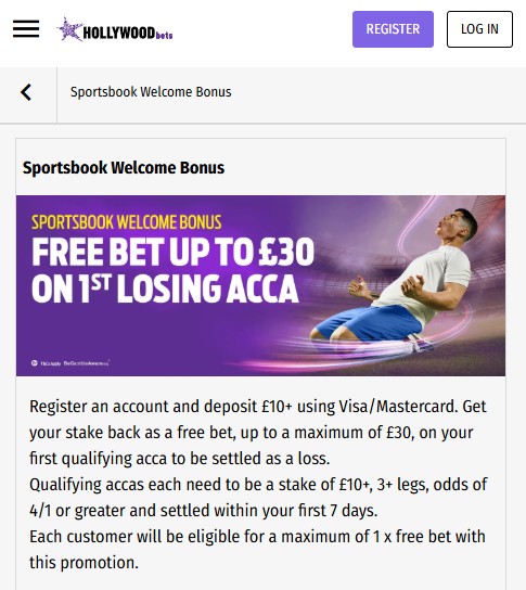 hollywoodbets sportsbook welcome bonus