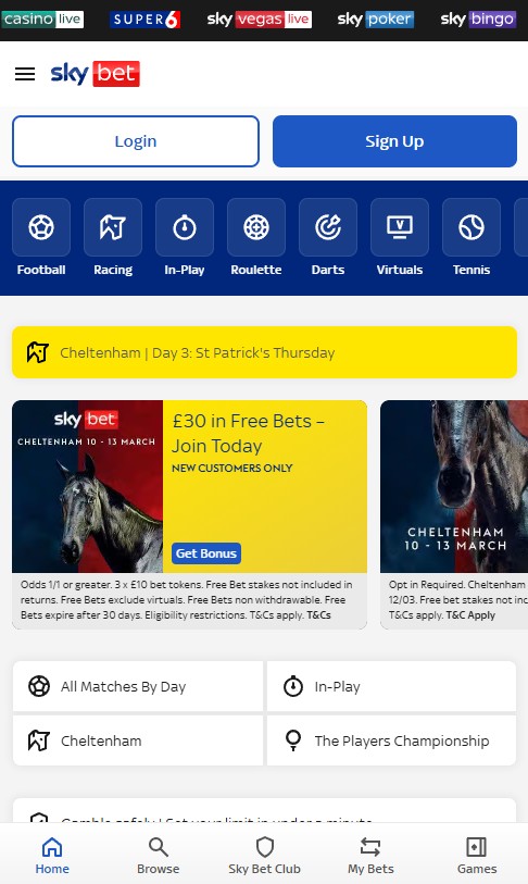 sky bet review and additional features like sky bingo and sky casino