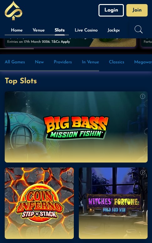 the vic casino top slots