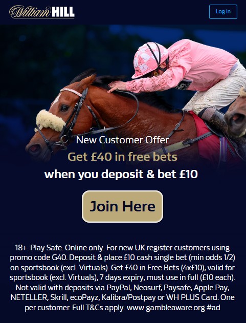 william hill review and sing up sports offer