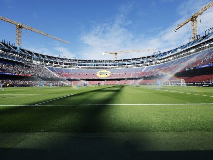 Inside the new Camp Nou&rsquo;s temporary dressing rooms as Barcelona prepare for long-awaited return