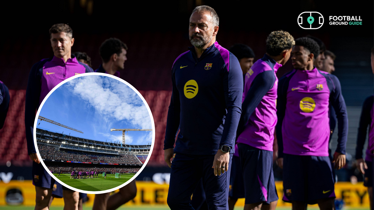 Barcelona president drops fresh Camp Nou progress update and reveals how Hansi Flick reacted to return