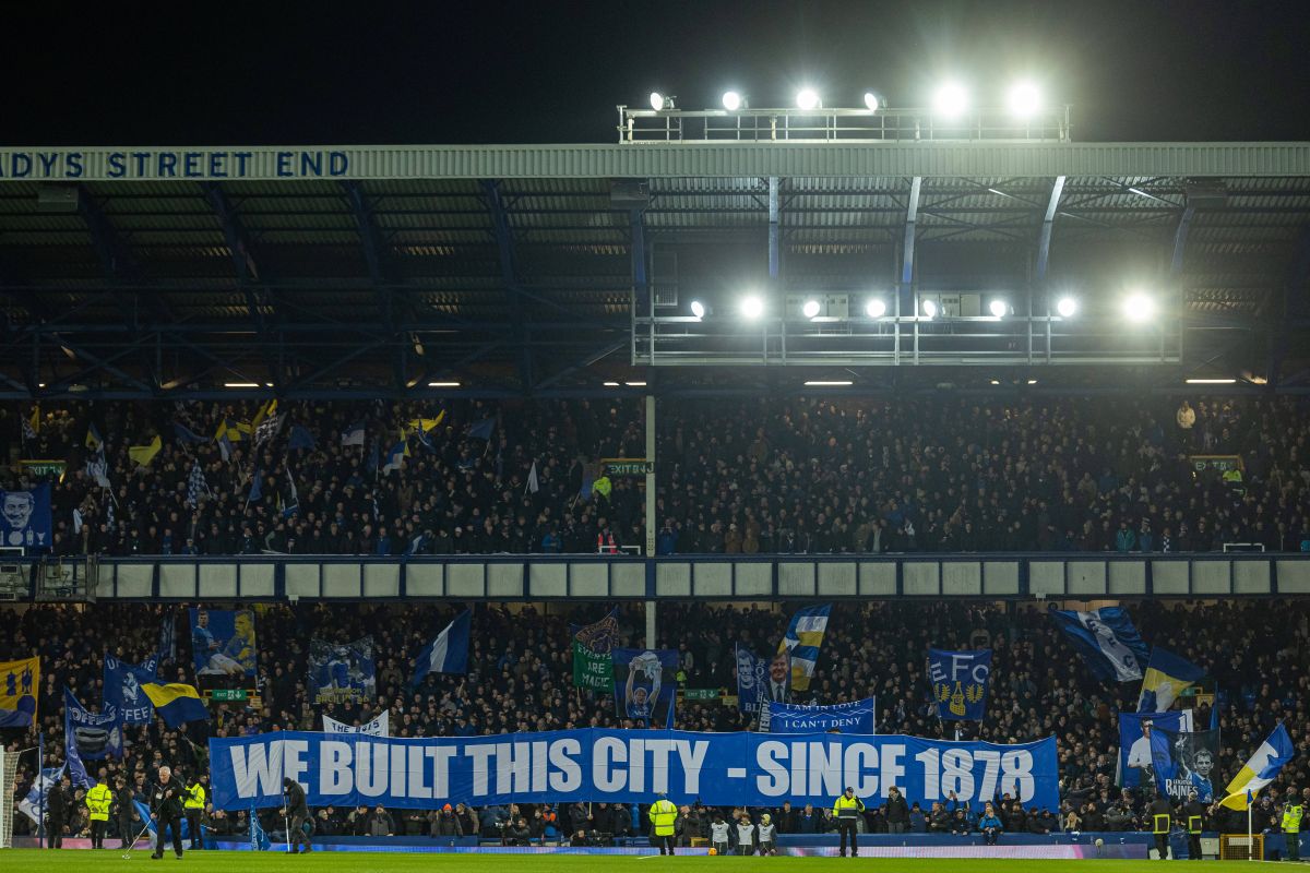 Goodison Park We Built This City Display