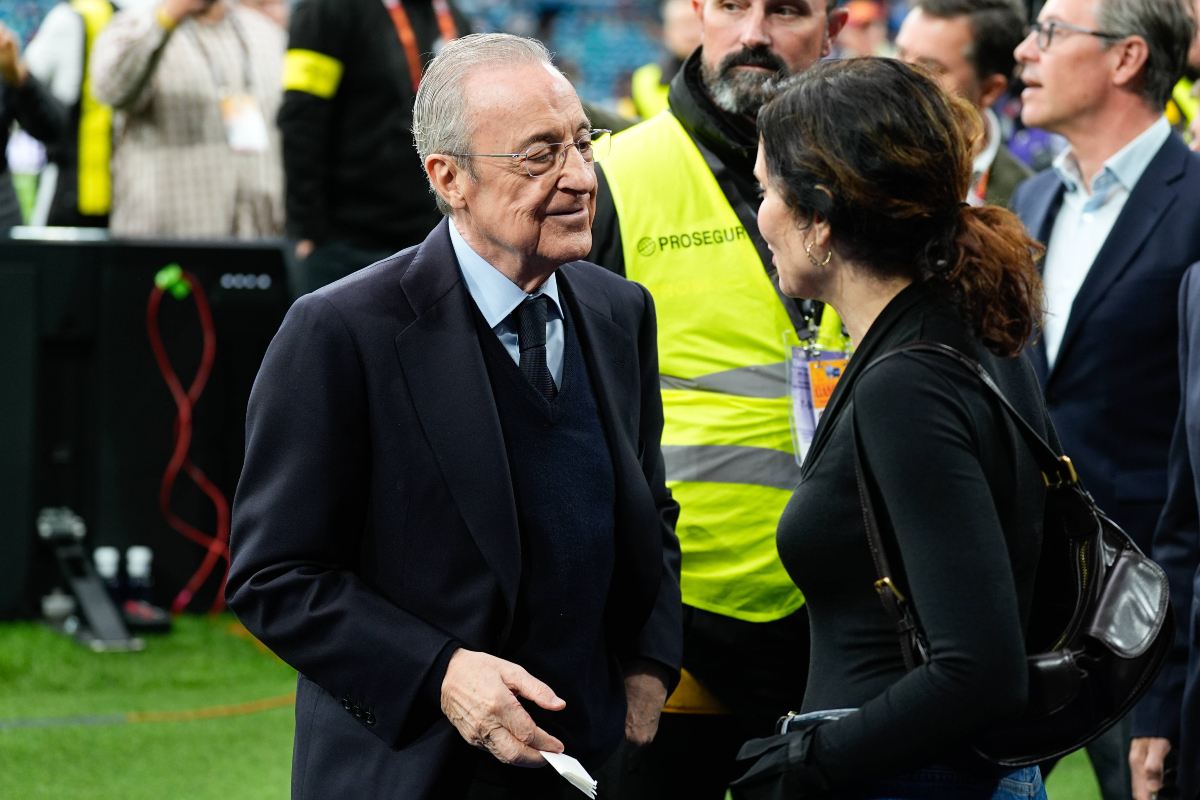 How Real Madrid feel about hosting Champions League final as UEFA blown away by recent Bernabeu spectacle 1 Real Madrid President Florentino Perez pictured on 16 November 2025 before the NFL game at the Santiago Bernabeu